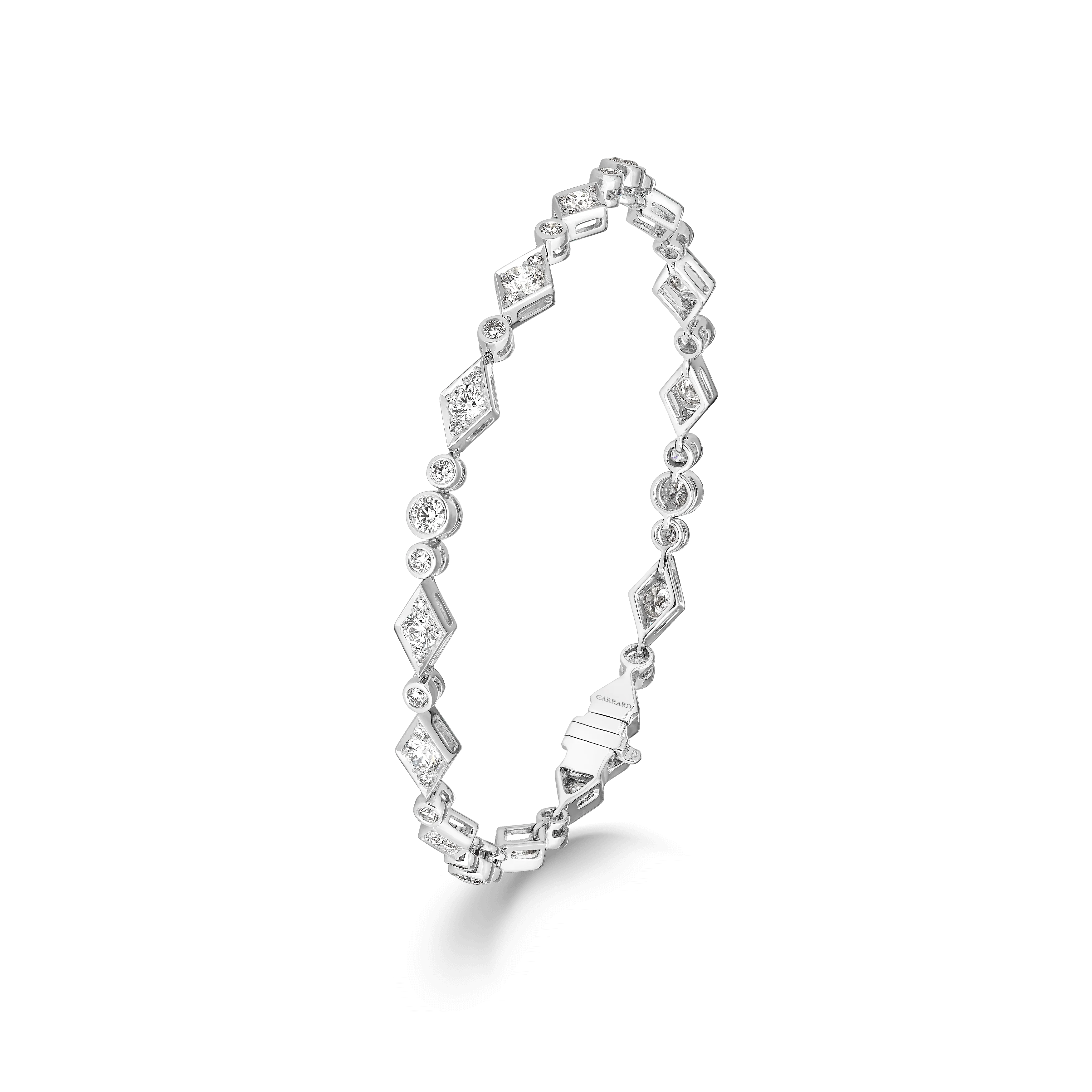 Albemarle Diamond Necklace | In 18ct White Gold - Image 5
