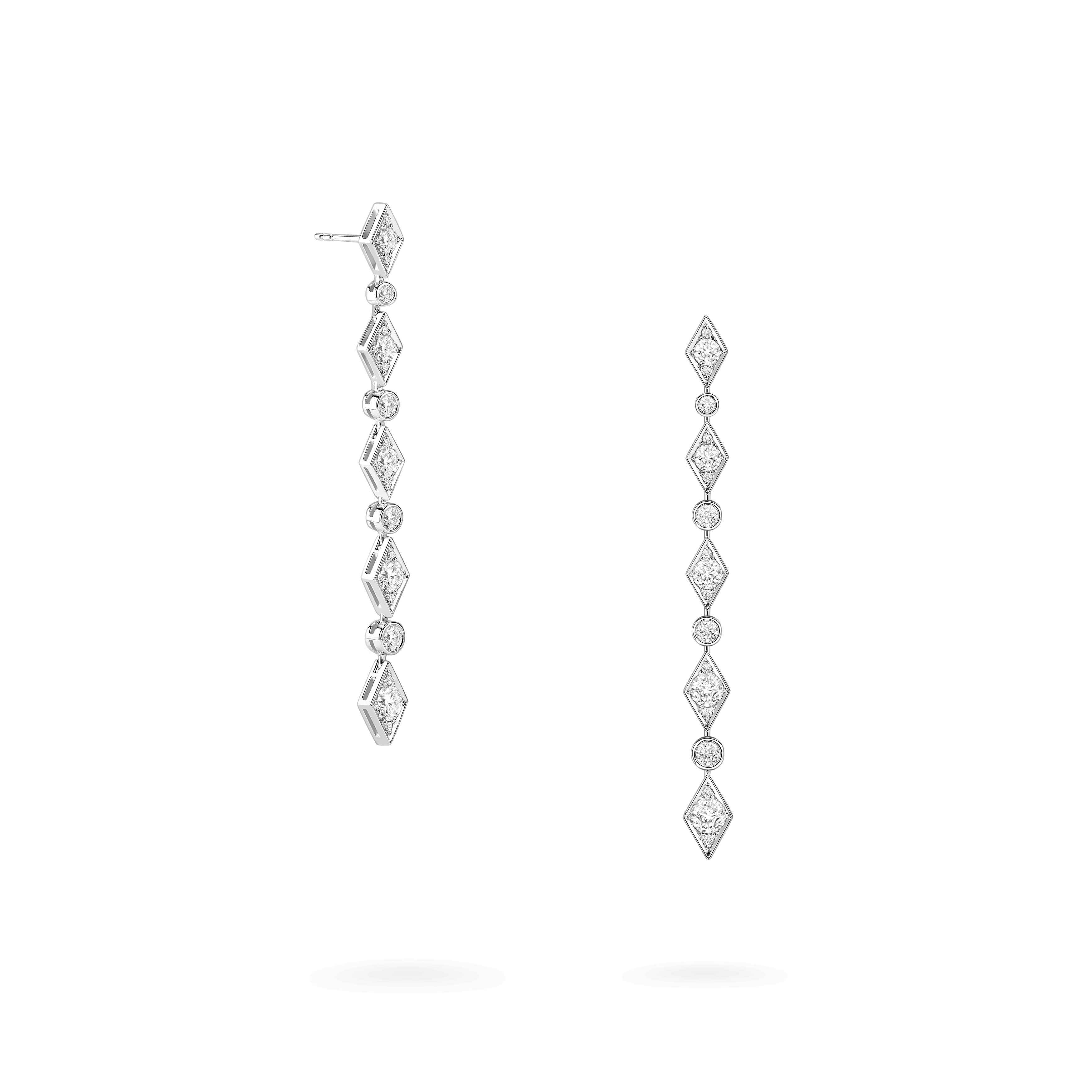 Albemarle Diamond Necklace | In 18ct White Gold - Image 6