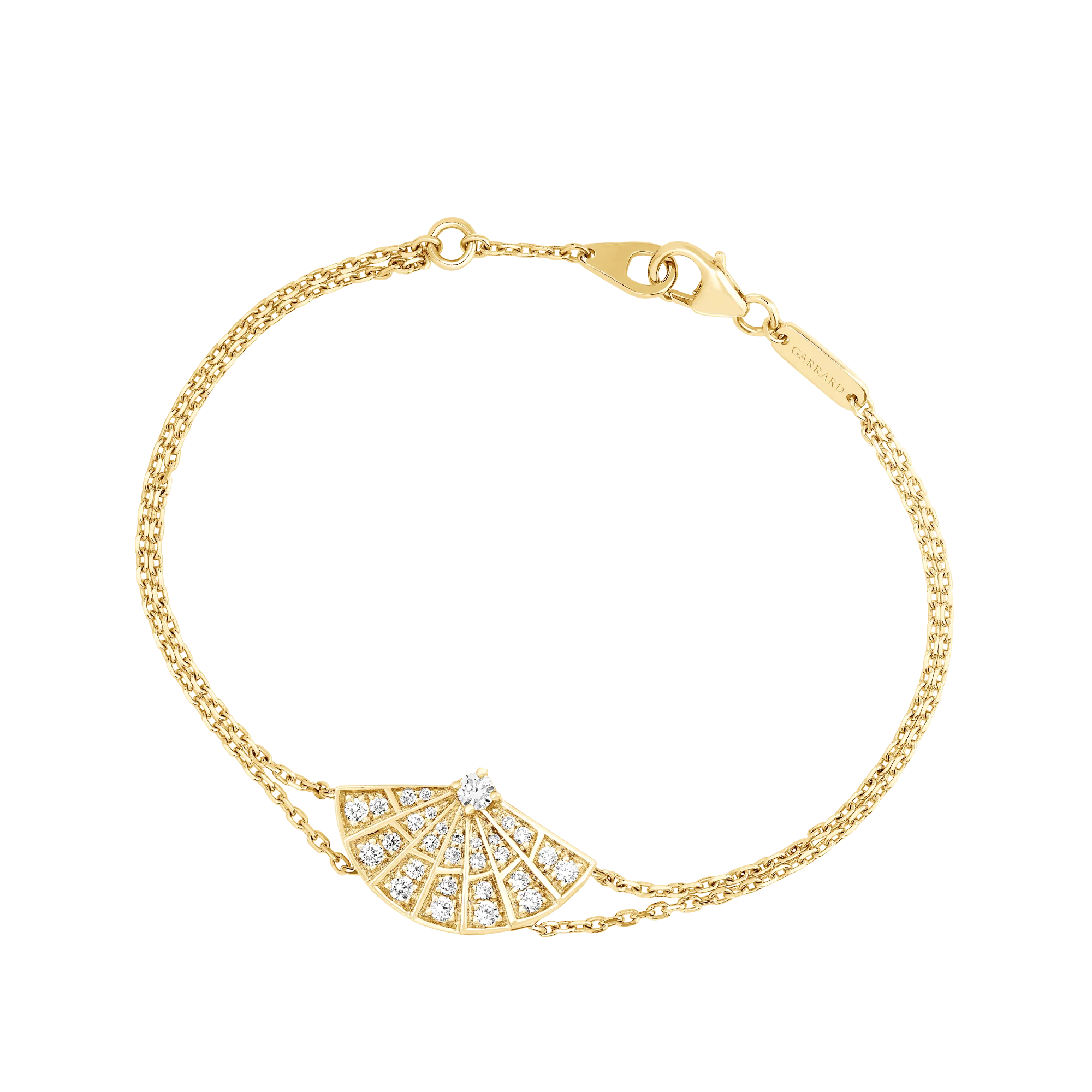 Fanfare Symphony Mini Icons Diamond Bracelet | In 18ct Yellow Gold - Image 4